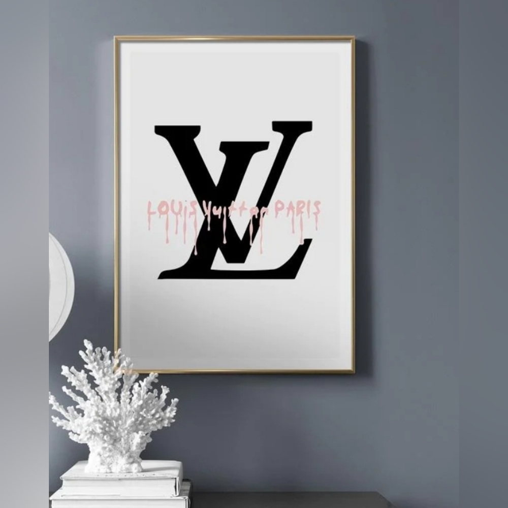 Louis Vuitton 11"x17" Framed Wall Art